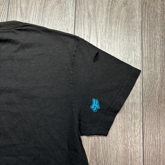 Vintage Fox Riders Co Y2K T-Shirt Black Large Streetwear Motocross - Picture 5 of 8